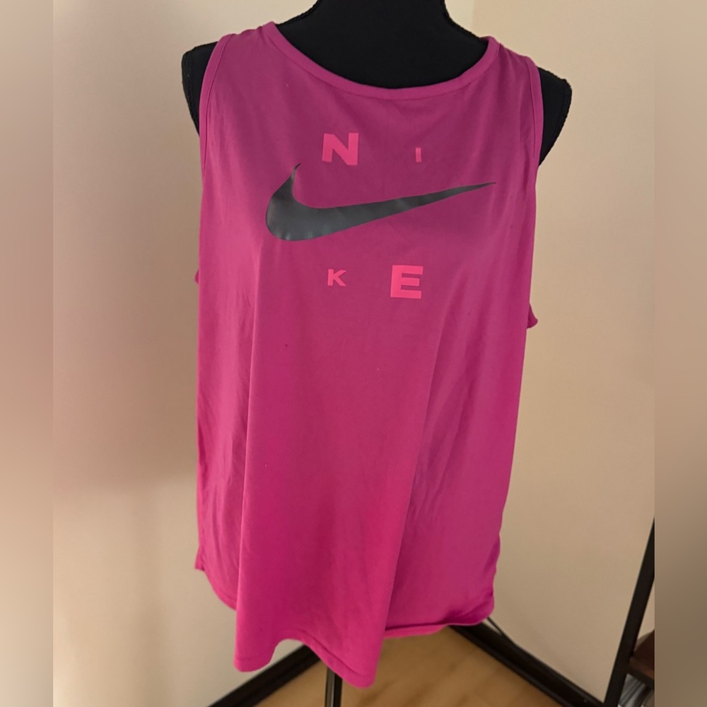 Nike Fuchsia Dri-FIT Tee